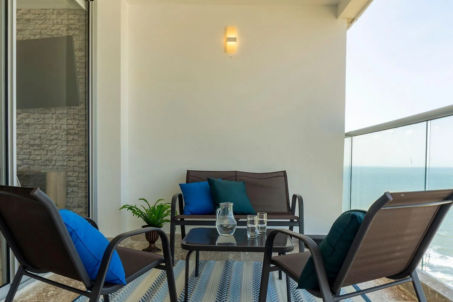 Cb1622 Maravillosa Y Fresca Suite Vista-Mar Crespo Картахена Колумбия