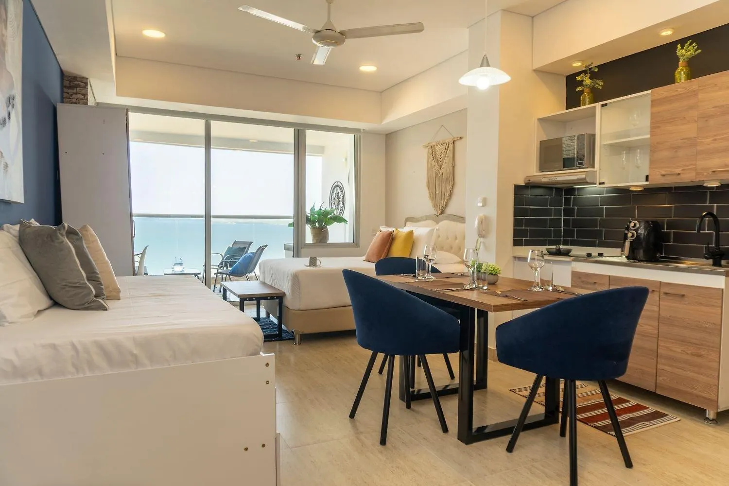 Apartamento Cb1622 Maravillosa Y Fresca Suite Vista-Mar Crespo Cartagena Colômbia
